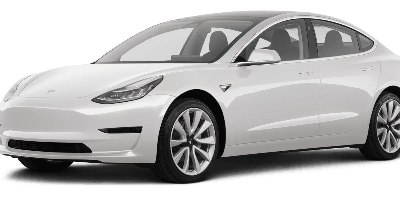 TESLA MODEL 3 2018 5YJ3E1EA0JF053452 image